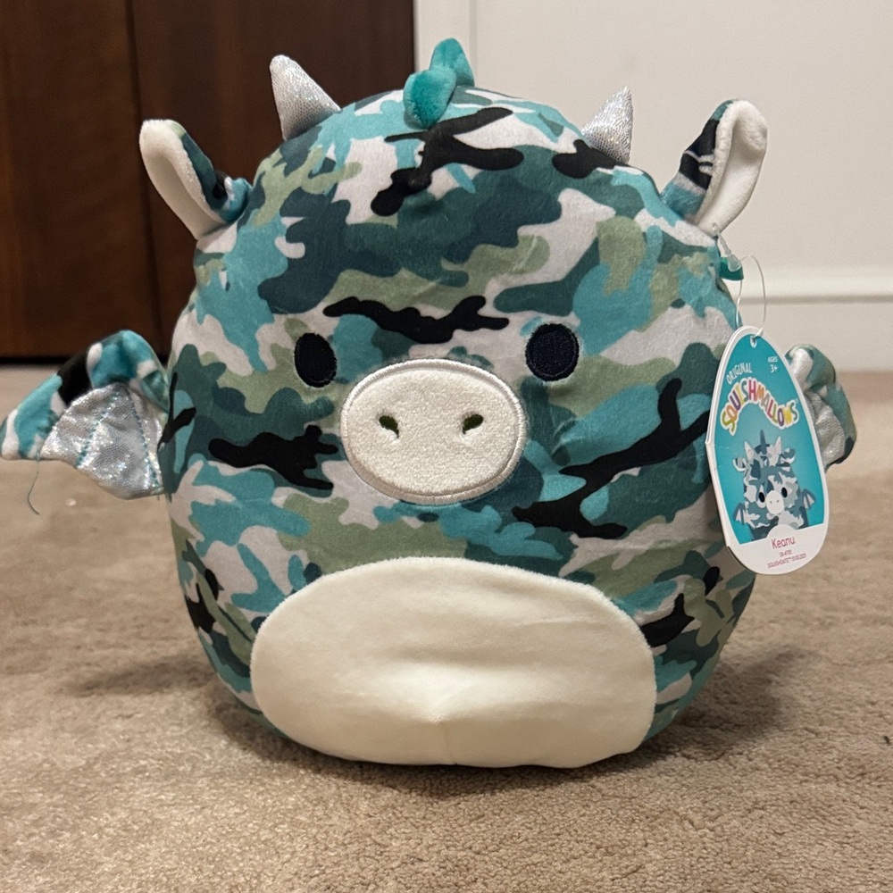 Camo Dragon Squishmallow